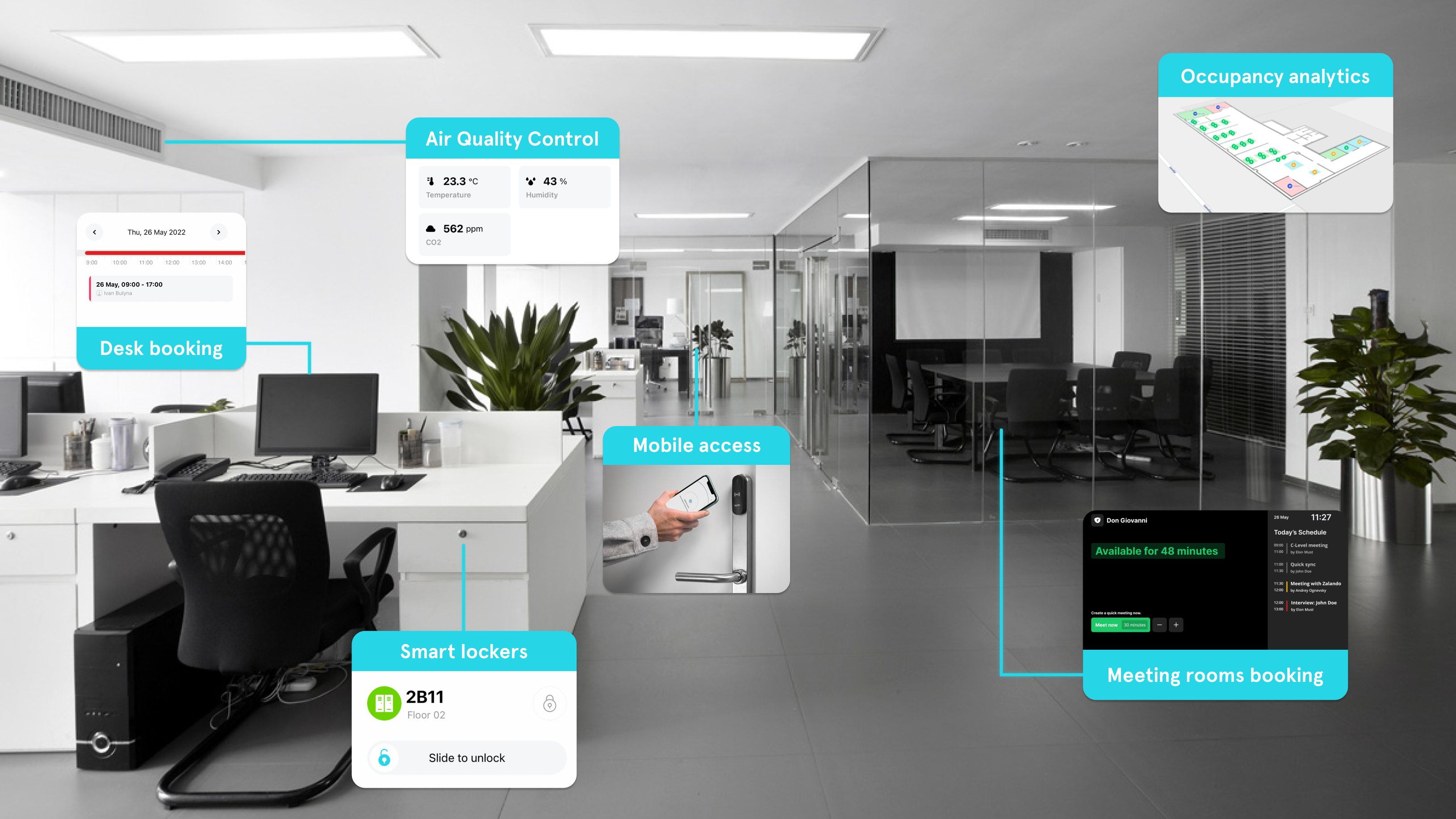 Day in office with Spaceti