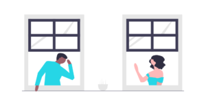 Office ventilation illustration